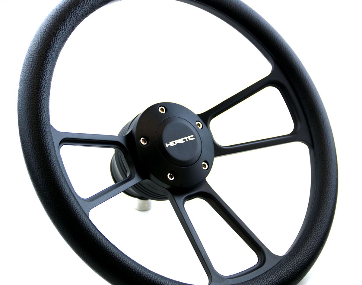 Heretic Studio steering wheel and quick release 199 shipped! Polaris